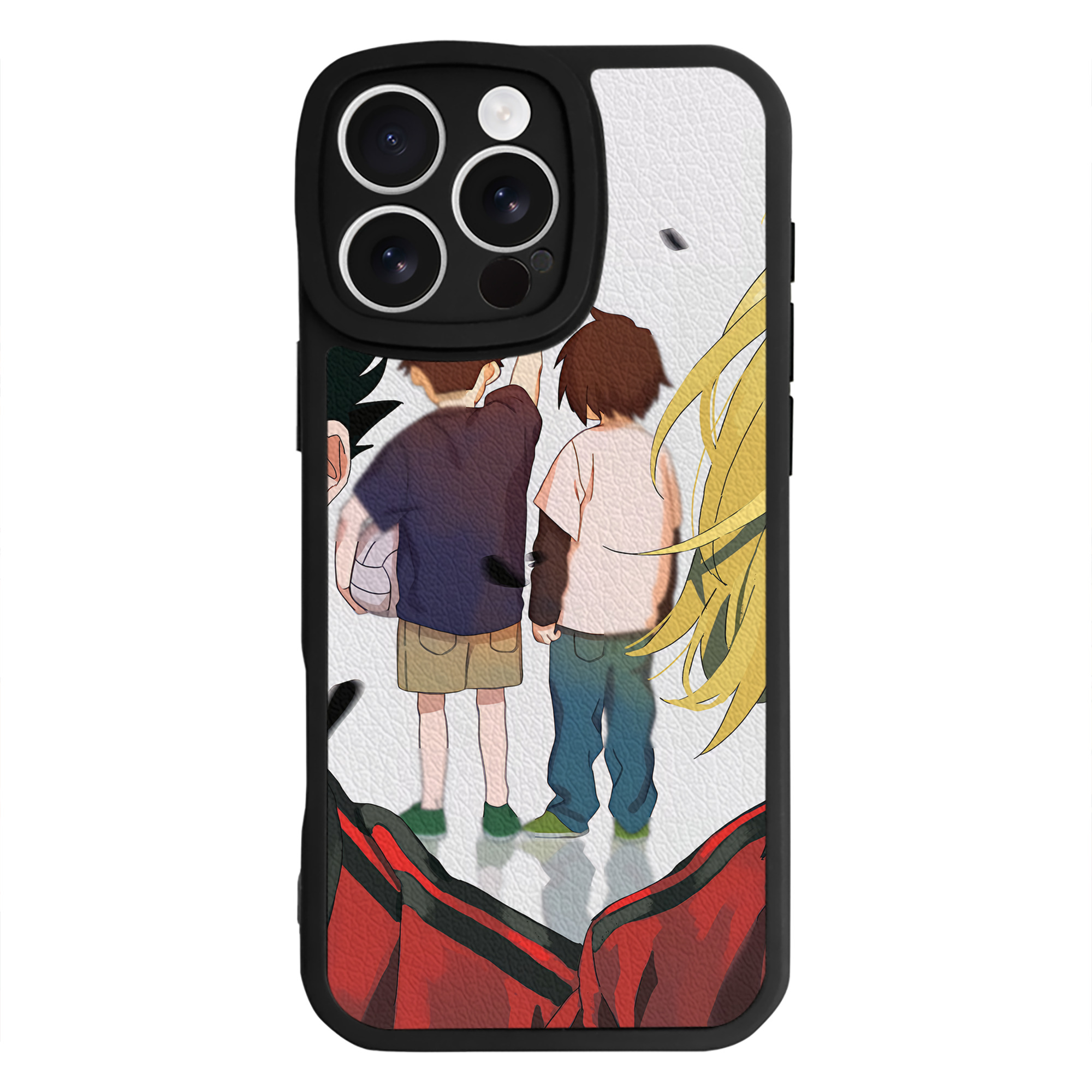 （画像用） ハイキュー!! Haikyu!! 【iPhone 16シリーズ対応】シリコンスマホケース（レザー調） 材質：シリコン